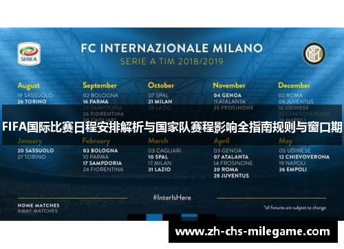 FIFA国际比赛日程安排解析与国家队赛程影响全指南规则与窗口期