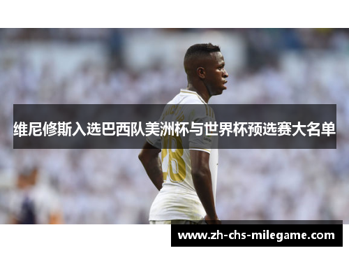 维尼修斯入选巴西队美洲杯与世界杯预选赛大名单